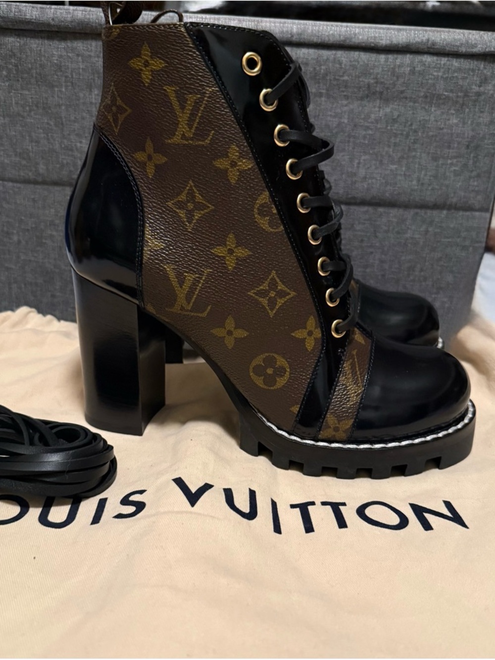 Louis Vuitton Star Trail Ankle Boots